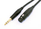 Yorkville - Studio One Balanced XLR-F to 1/4 TRS-M Cable - 15 foot