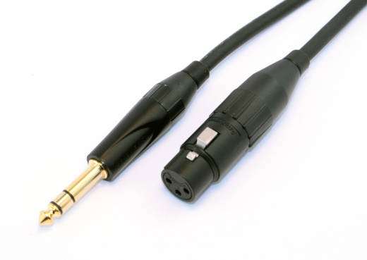Yorkville Sound - Studio One Balanced XLR-F to 1/4 TRS-M Cable - 25 foot