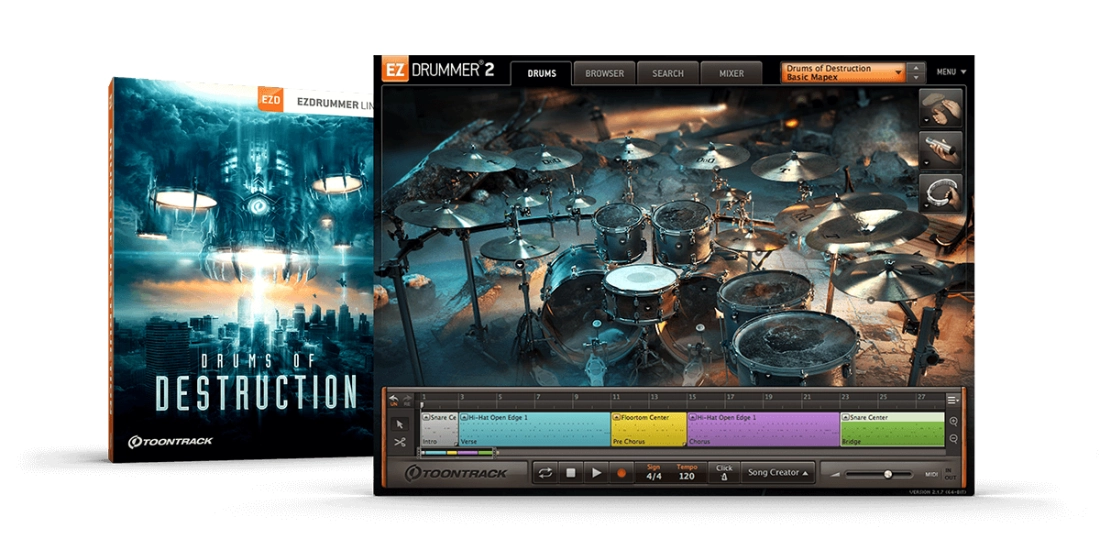 Drums of Desctruction EZX - Download