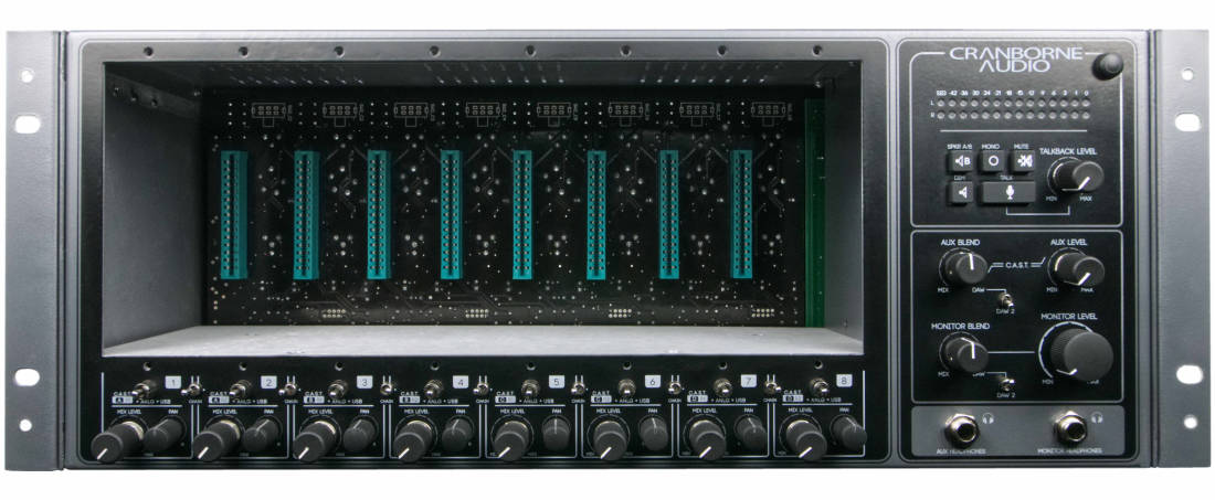 500R8 28/30 USB Audio Interface & 8-slot 500 series Rack