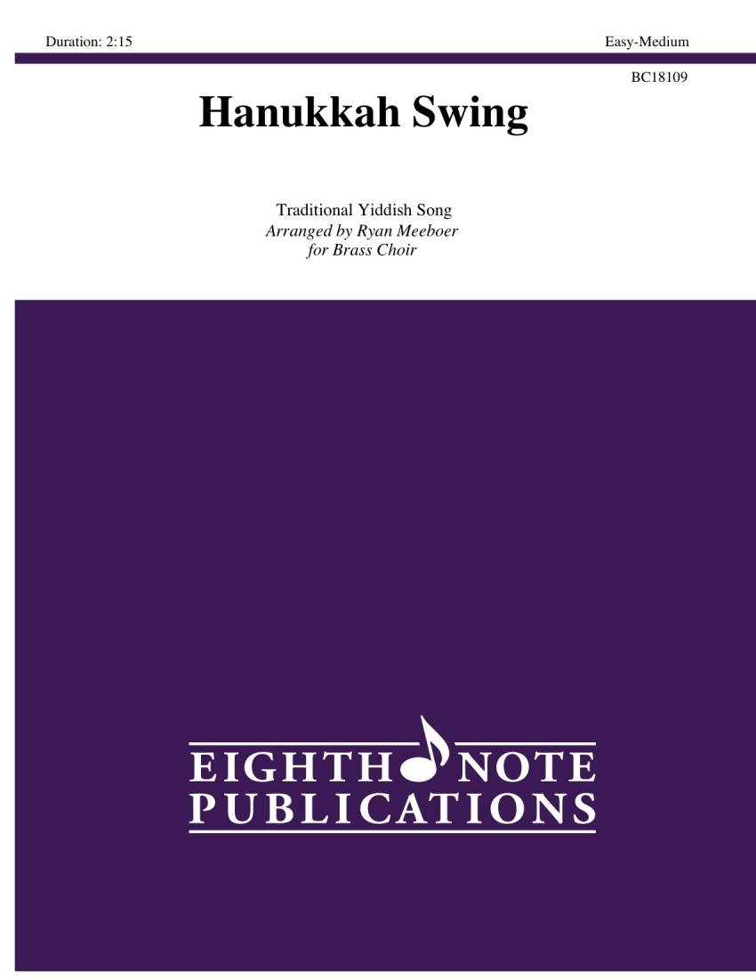 Hanukkah Swing - Traditional/Meeboer - Brass Choir