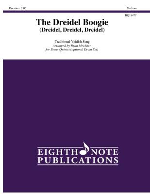 Eighth Note Publications - The Dreidel Boogie (Dreidel, Dreidel, Dreidel) - Traditional/Meeboer - Brass Quintet