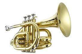 Pocket Trumpet - Gold Lacquer