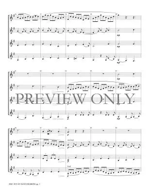 Jesu Joy of Man\'s Desiring - Bach/Marlatt - Clarinet Quartet