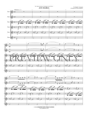 Ave Maria - Gounod/Marlatt - Flute Sextet