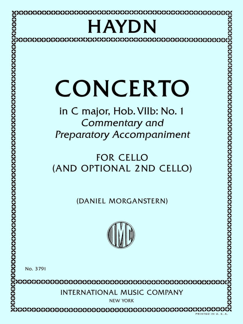 Concerto in C major, Hob. VIIb: No. 1 - Haydn - Cello (Cello Duet)