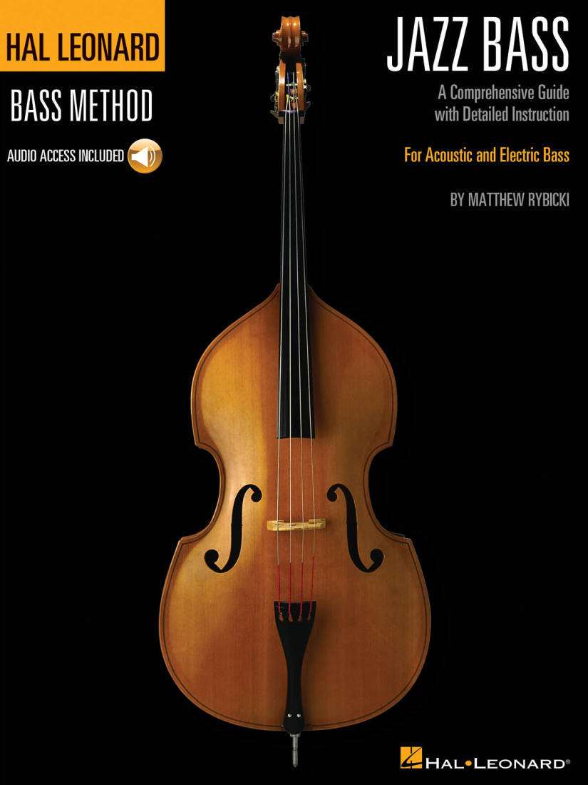 Hal Leonard Jazz Bass Method - Rybicki - Bass - Book/Audio Online