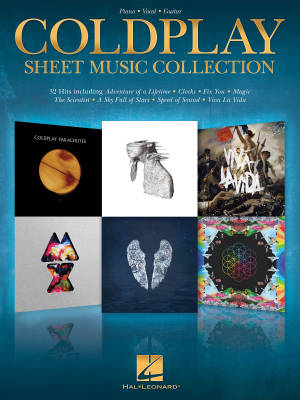Coldplay: Sheet Music Collection - Piano/Vocal/Guitar - Book