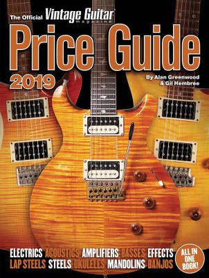 The Official Vintage Guitar Magazine Price Guide 2019 - Greenwood/Hembree - Book