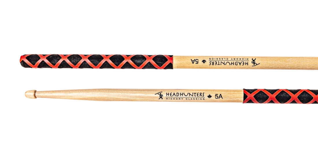 Hickory Classic 5A Extra Grip (Red Grip)