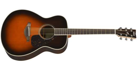 Yamaha - FS830 Concert-Style Acoustic Guitar - Tobacco Brown Sunburst