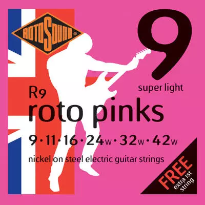 Rotosound - Nickel 9-42 Light Electric Strings