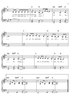 Shallow (from A Star Is Born) - Germanotta /Ronson /Wyatt /Rossomando - Easy Piano - Sheet Music