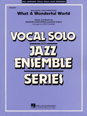 What a Wonderful World - Thiele/Weiss/Nowak - Jazz Ensemble/Vocal - Gr. 4