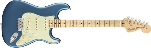 Fender - American Performer Stratocaster, Maple Fingerboard - Satin Lake Placid Blue