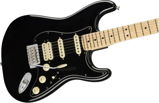 American Performer Stratocaster, HSS Maple Fingerboard - Black