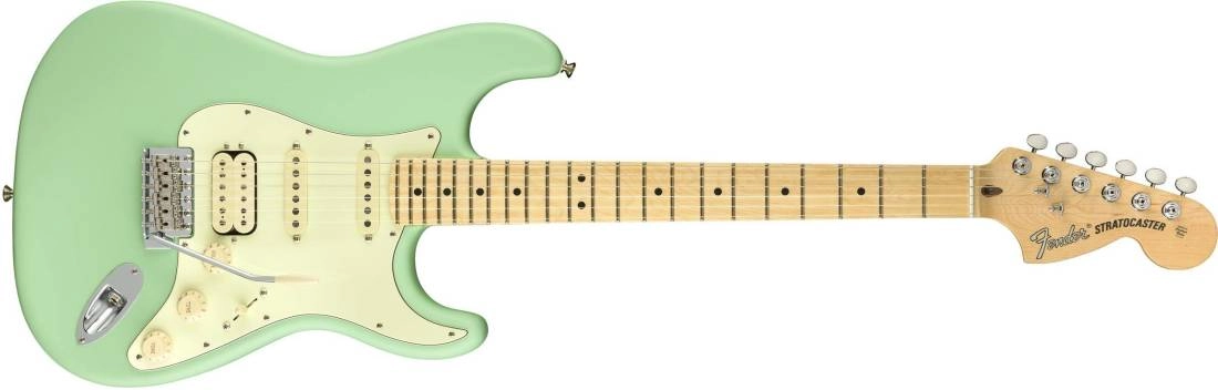 American Performer Stratocaster, HSS Maple Fingerboard - Satin Surf Green