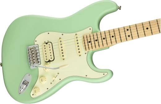 American Performer Stratocaster, HSS Maple Fingerboard - Satin Surf Green