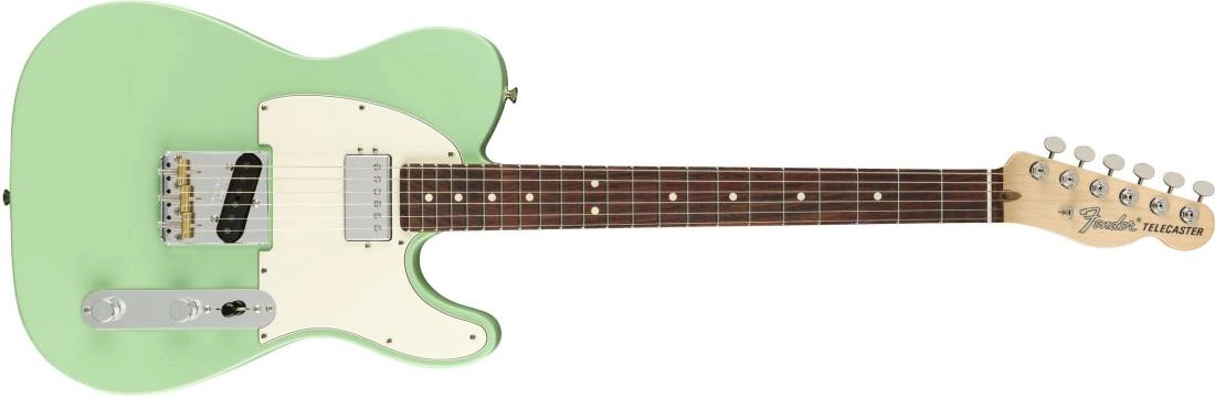 American Performer Telecaster Humbucker, Rosewood Fingerboard - Satin Surf Green