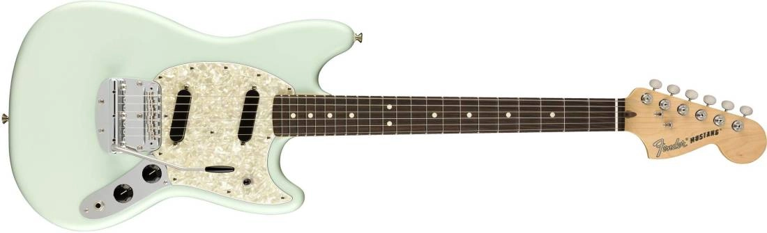 American Performer Mustang, Rosewood Fingerboard - Satin Sonic Blue