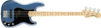 Fender - American Performer Precision Bass, Maple Fingerboard - Satin Lake Placid Blue