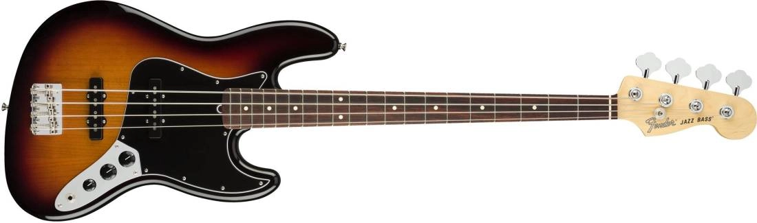 American Performer Jazz Bass, Rosewood Fingerboard - 3 Tone Sunburst