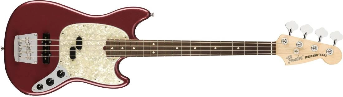 American Performer Mustang Bass, Rosewood Fingerboard - Aubergine