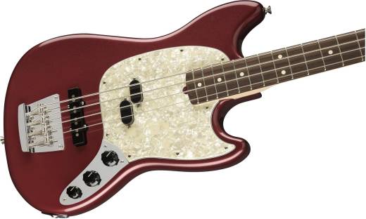 American Performer Mustang Bass, Rosewood Fingerboard - Aubergine