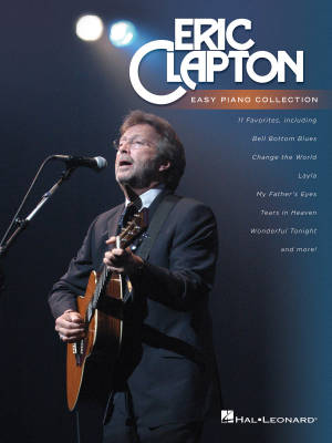 Eric Clapton: Easy Piano Collection - Easy Piano - Book