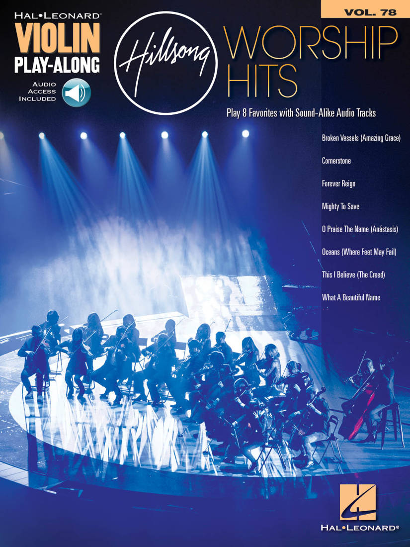 Hillsong Worship Hits: Violin Play-Along Volume 78 - Book/Audio Online