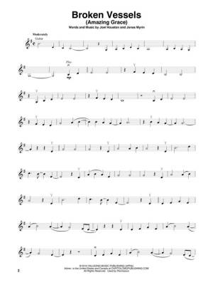 Hillsong Worship Hits: Violin Play-Along Volume 78 - Book/Audio Online