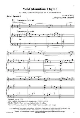 Wild Mountain Thyme - Traditional/Drennan - SATB