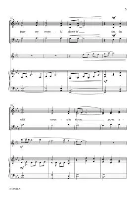Wild Mountain Thyme - Traditional/Drennan - SATB