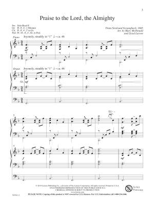 Symphony of Praise - Larson/McDonald - Organ/Piano Duet