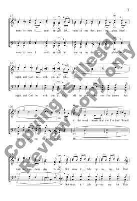 The Parting Glass - Traditional Irish/Marrolli - TTBB