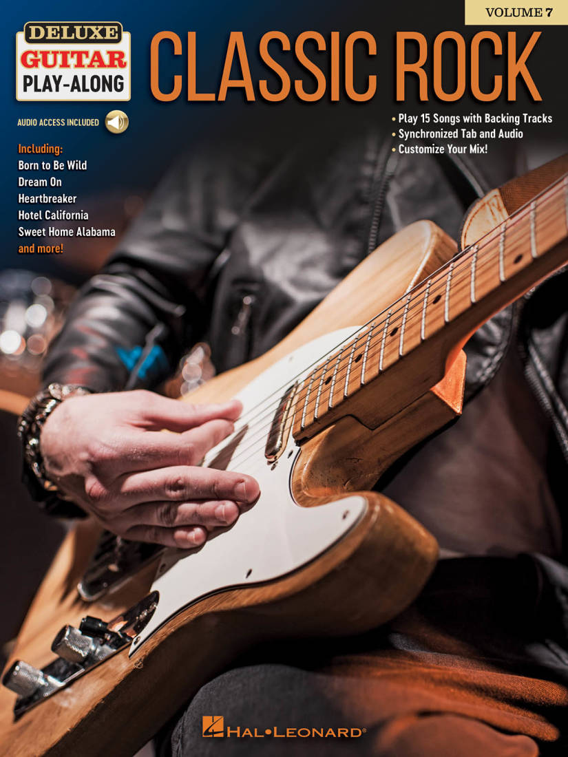 Classic Rock: Deluxe Guitar Play-Along Volume 7 - Book/Audio Online
