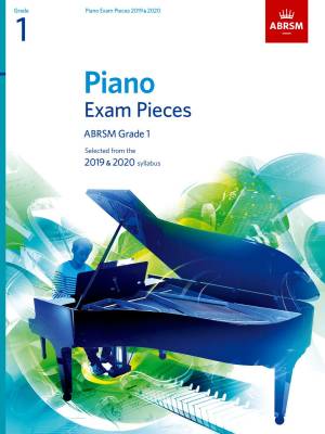 Piano Exam Pieces 2019 & 2020, ABRSM Grade 1 - Book