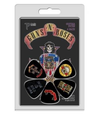 Perris Leathers Ltd - Guns N Roses Picks Set #2 (6 Pack)