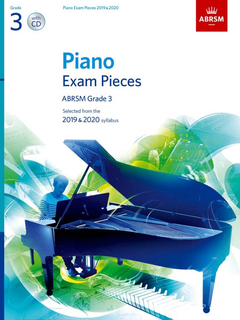 Piano Exam Pieces 2019 & 2020, ABRSM Grade 3 - Book/CD