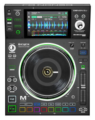 Denon - Denon DJ SC5000M Prime Motorized Media Player w/7 Multi-Touch Display