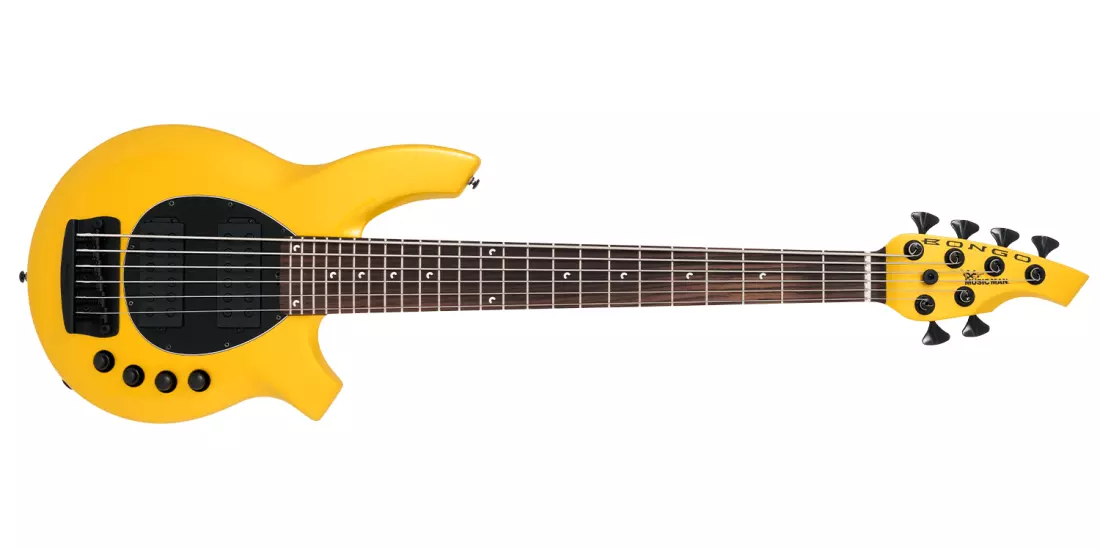 Bongo 6 HH Bass Guitar - Firemist Gold