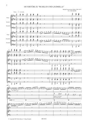 Ouverture to \'\'Ruslan und Ludmilla\'\' - Glinka/Spindler - Piano (2 Pianos, 8 Hands)