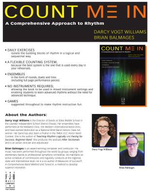 Count Me In: A Comprehensive Approach to Rhythm - Balmages/Williams - Book