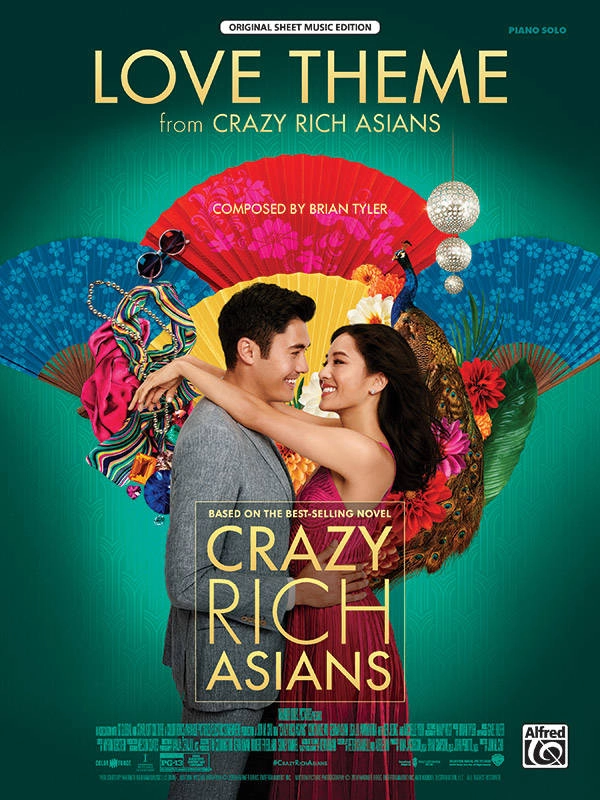 Love Theme from Crazy Rich Asians - Tyler - Piano - Sheet Music