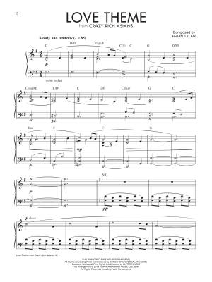Love Theme from Crazy Rich Asians - Tyler - Piano - Sheet Music