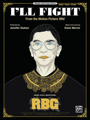 Alfred Publishing - Ill Fight:  From the Motion Picture RBG - Warren - Piano/Vocal/Guitar - Sheet Music