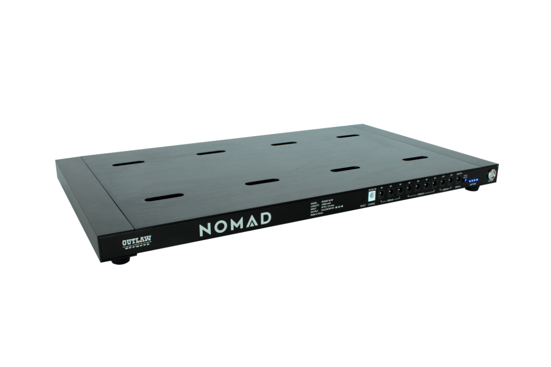 NOMAD M128 Rechargeable Powered Pedal Board - Medium