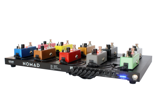 NOMAD M128 Rechargeable Powered Pedal Board - Medium