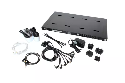 NOMAD M128 Rechargeable Powered Pedal Board - Medium