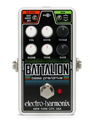 Electro-Harmonix - Nano Battalion Bass Mosfet Overdrive